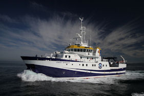 pruebas de mar buque de investigacion oceanografica y pesquera ramon margalef fabricado por astilleros armon vigo para el instituto nacional de oceanografia ieo