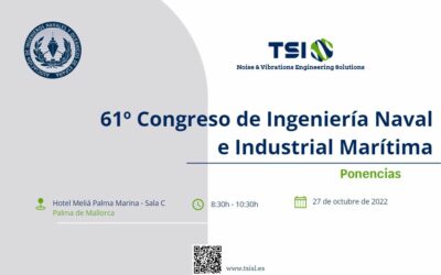 Presentación de proyectos de TSI en el 61º Congreso de Ingeniería Naval e Industria Marítima