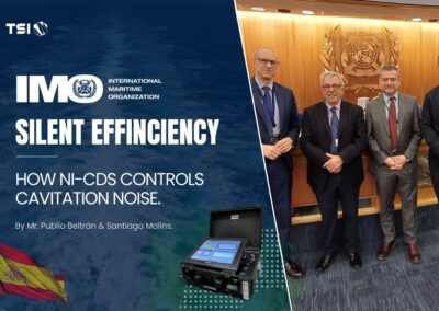 TSI en la OMI: Ni-CDS. Tecnología española para reducir el ruido de cavitación submarina.